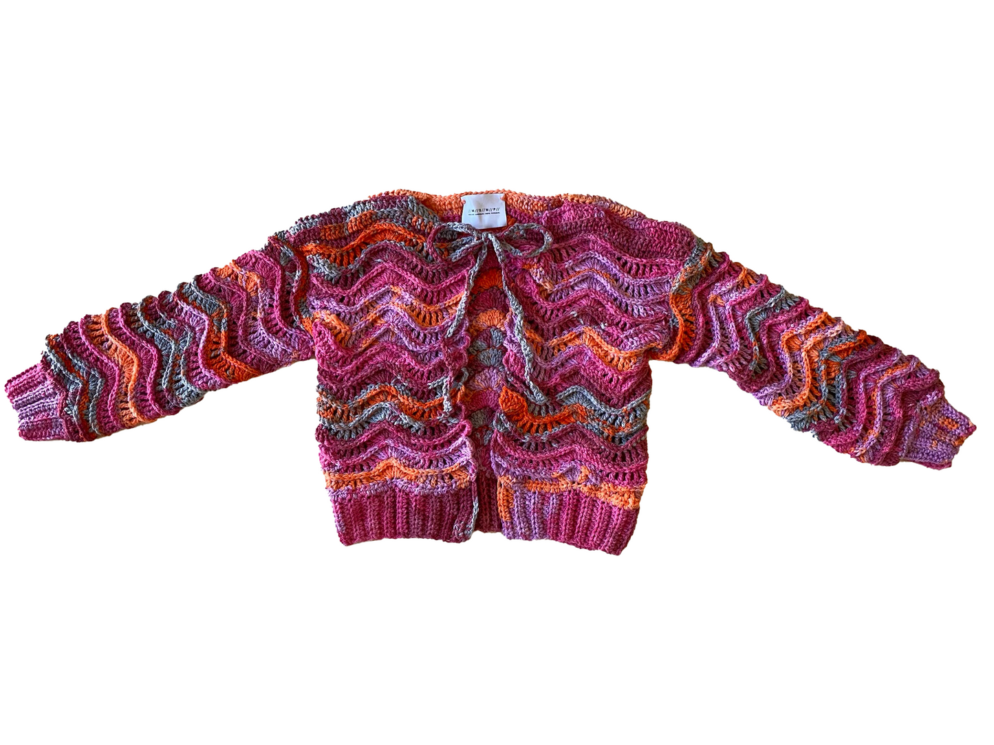 Wavy Punch Cardigan