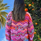 Wavy Punch Cardigan