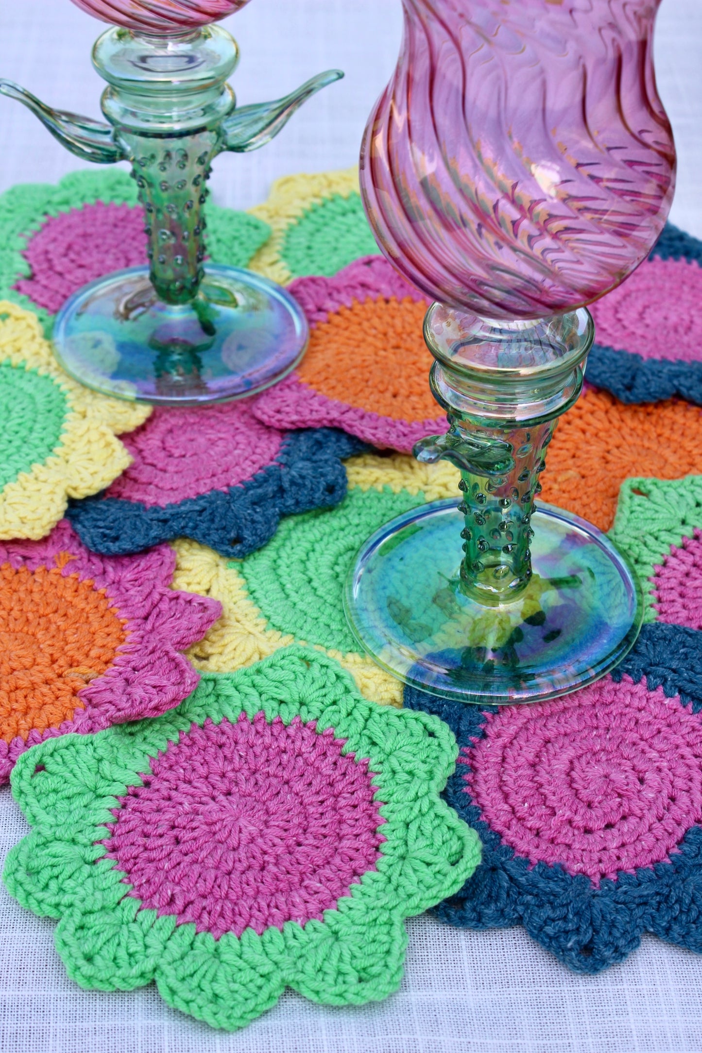 Daisy Coasters