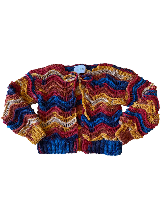 Wavy Jam Cardigan