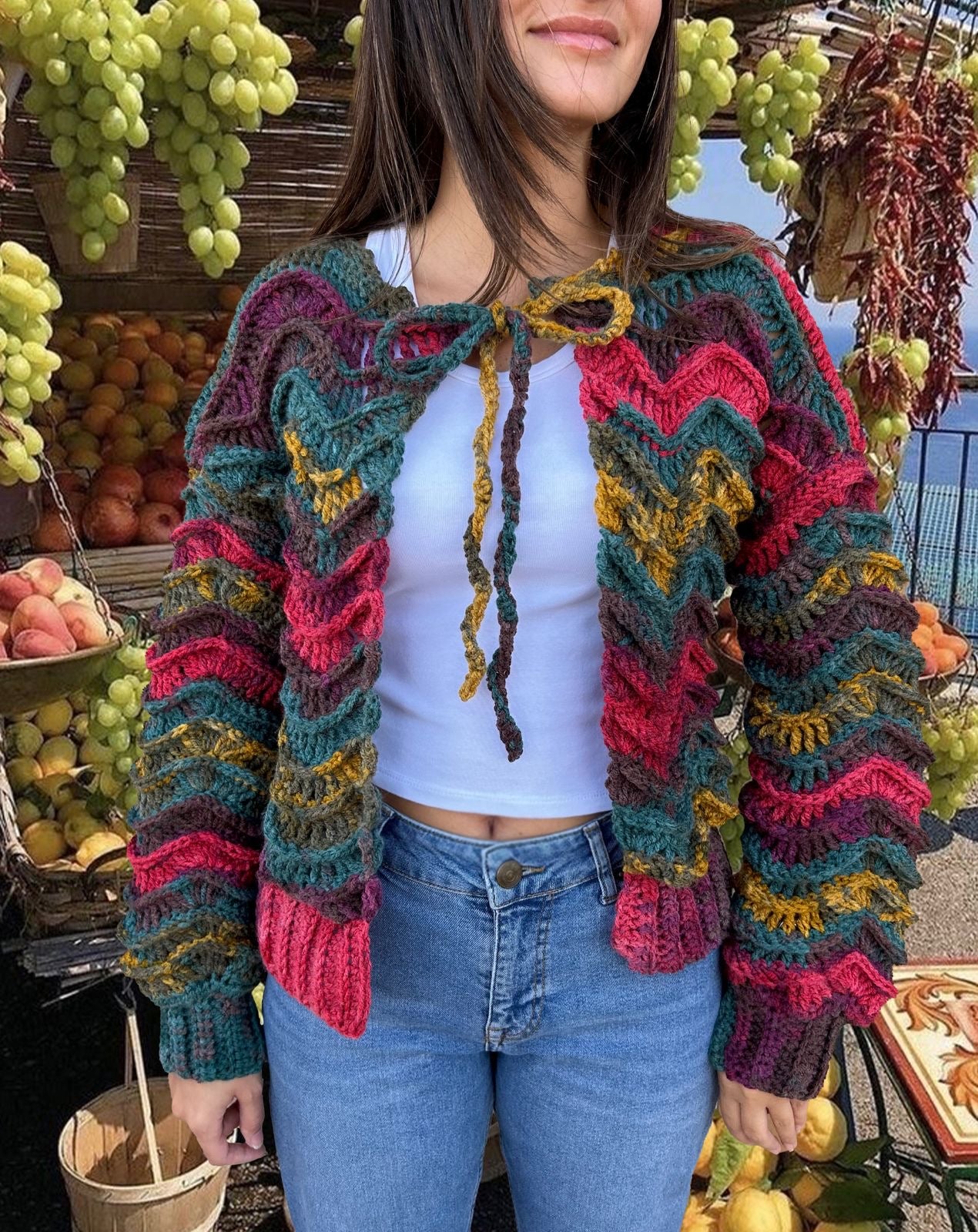 Wavy Smoothie Cardigan