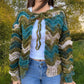 Wavy Forest Cardigan