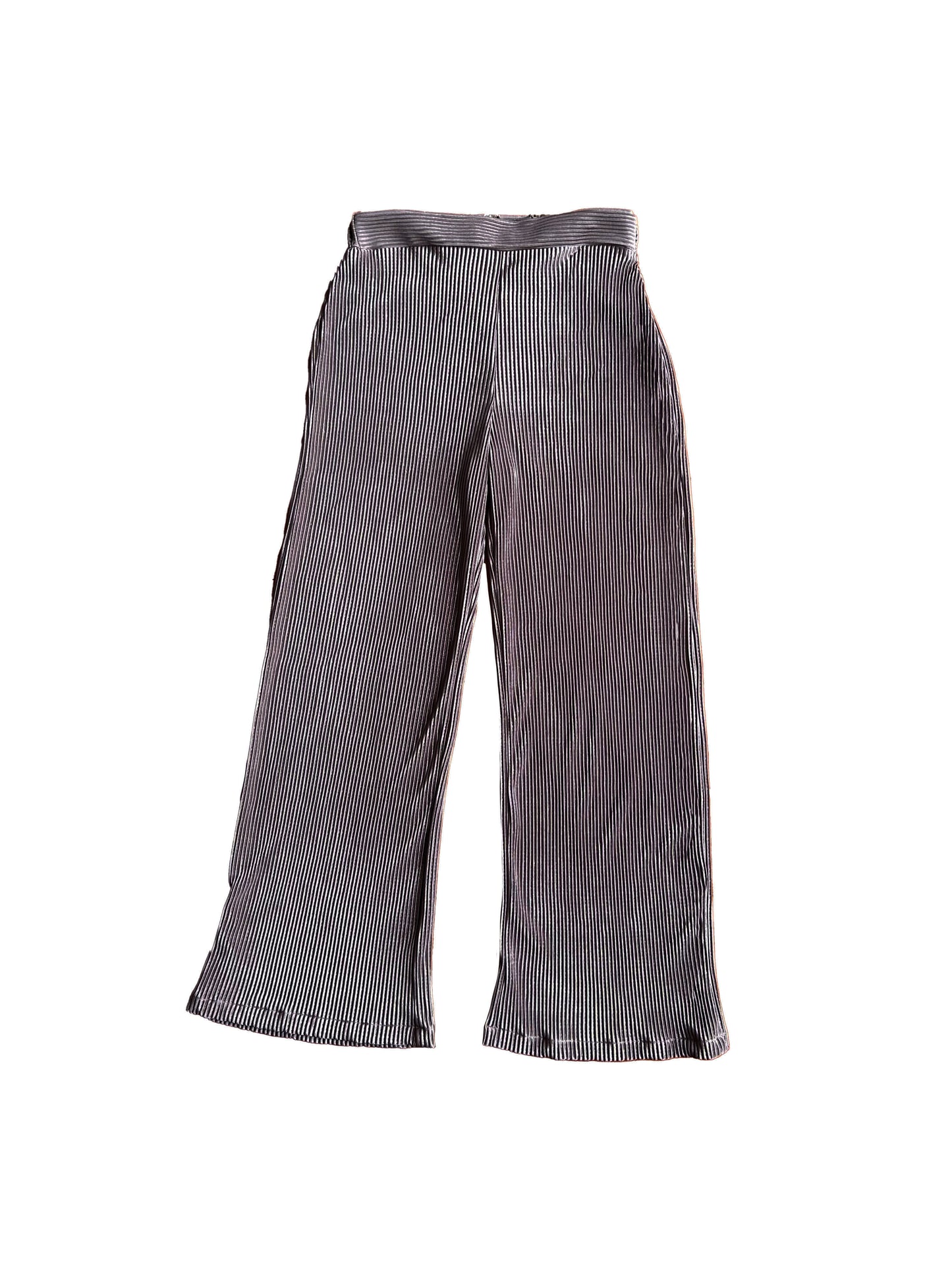 Pleated Pants in Eggplant