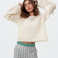 Bows Sweater in Pink Salt