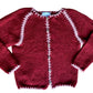 Cottage Cardigan in Beetroot