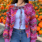 Wavy Punch Cardigan