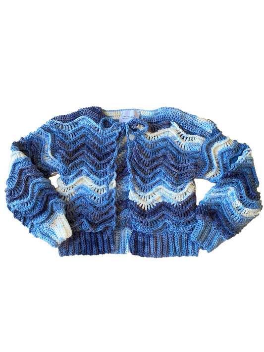 Wavy Ocean Cardigan