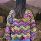 Wavy Meadow Cardigan