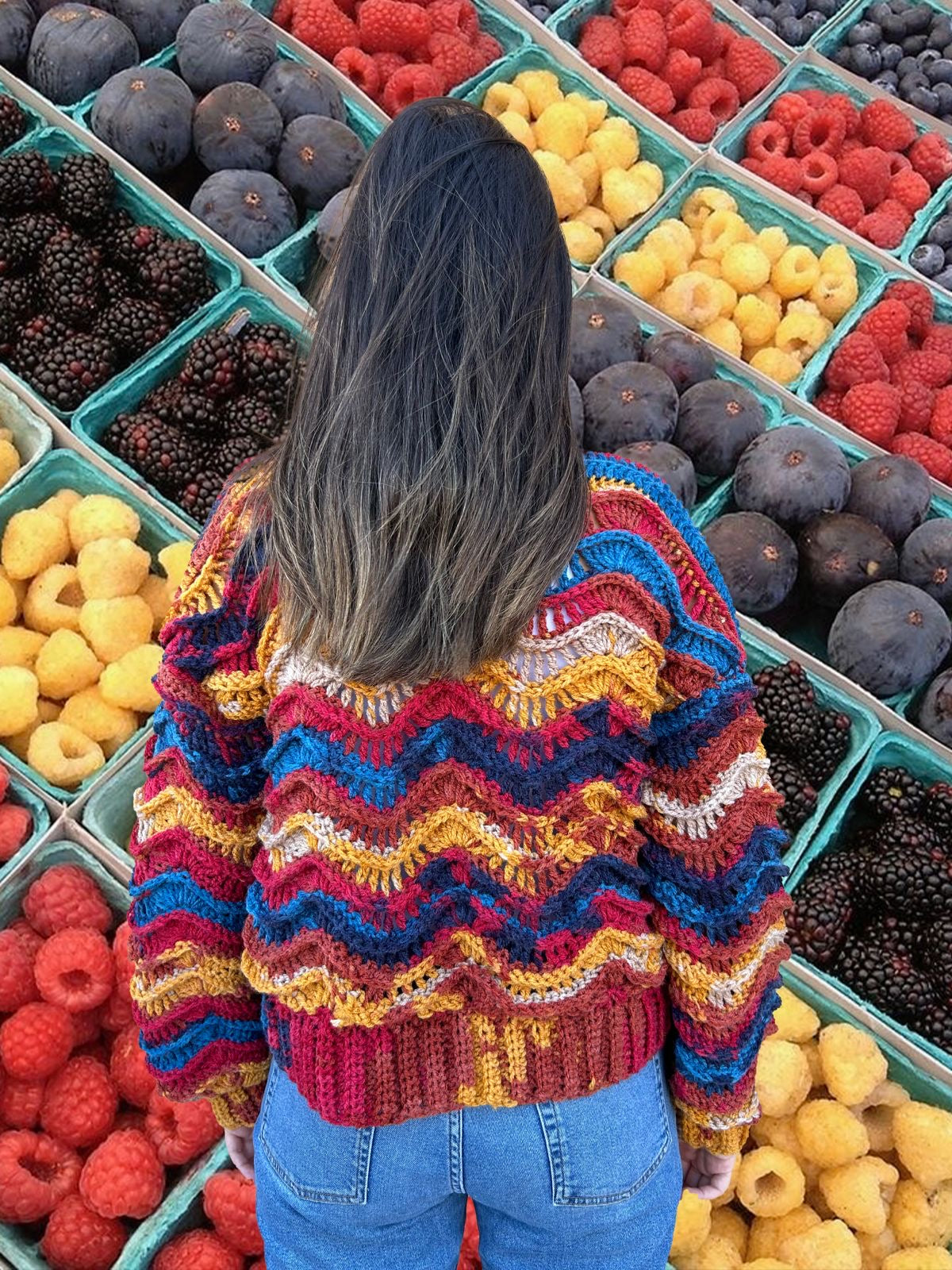 Wavy Jam Cardigan