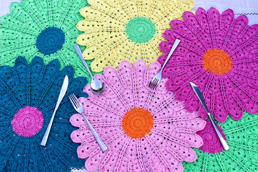 Daisy Placemats Mixed