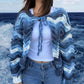 Wavy Ocean Cardigan