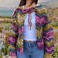 Wavy Meadow Cardigan