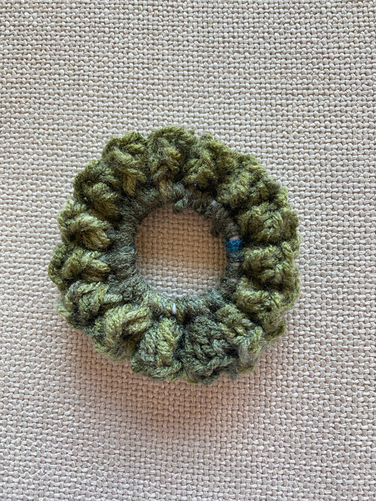 Forest Green Scrunchie